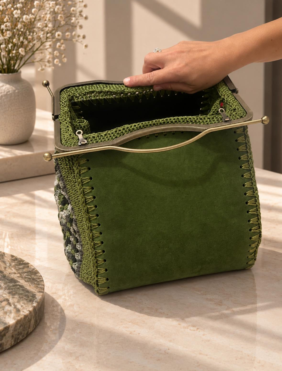 Pelle Borsa Noisette