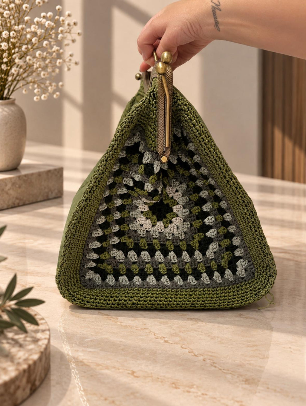 Pelle Borsa Noisette