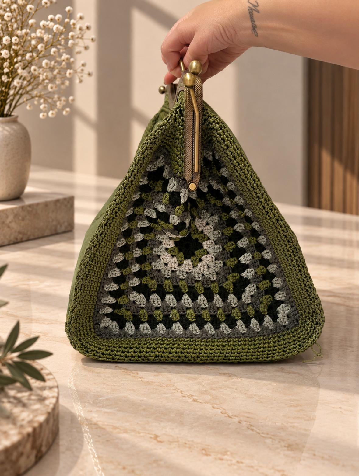 Pelle Borsa Noisette