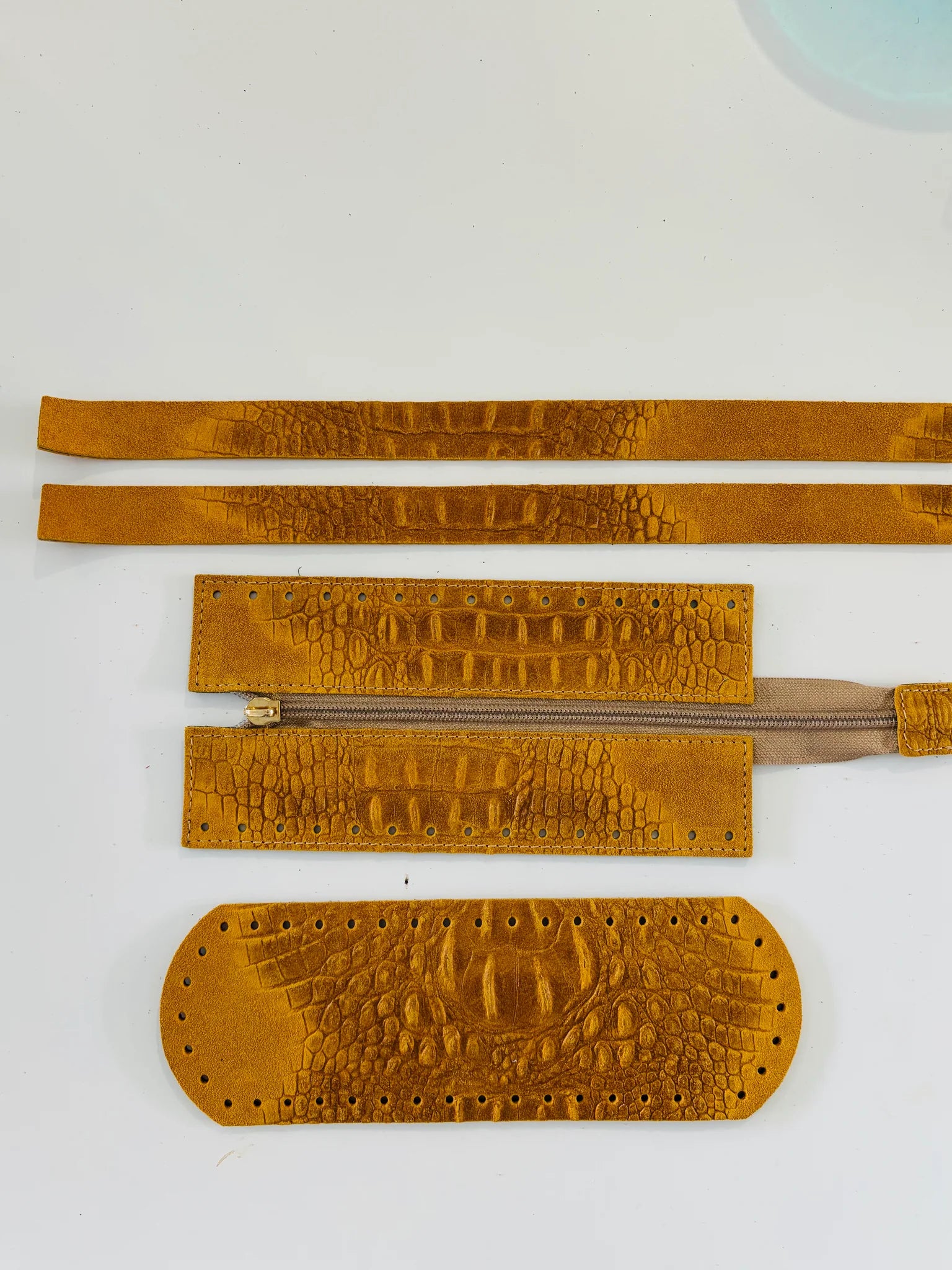 Chiusura con cerniera fondo 24 cm coppia manici