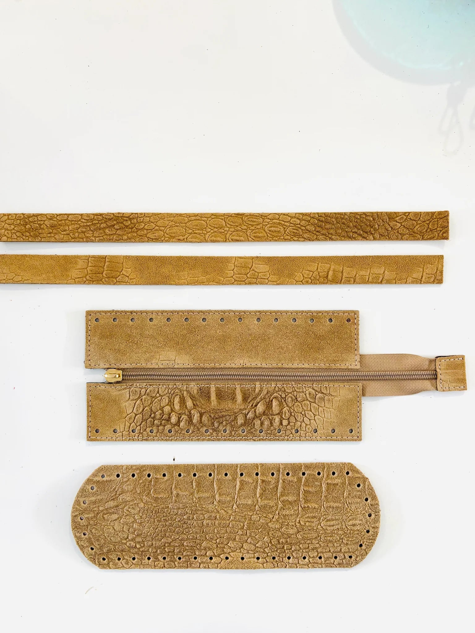 Chiusura con cerniera fondo 24 cm coppia manici