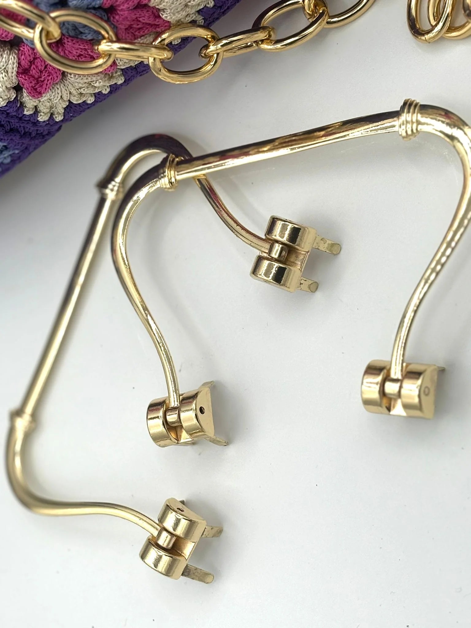 Manico in metallo da ricoprire