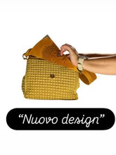 Patta Cm 26x20 in pelle con fondo stampa cocco scamosciata